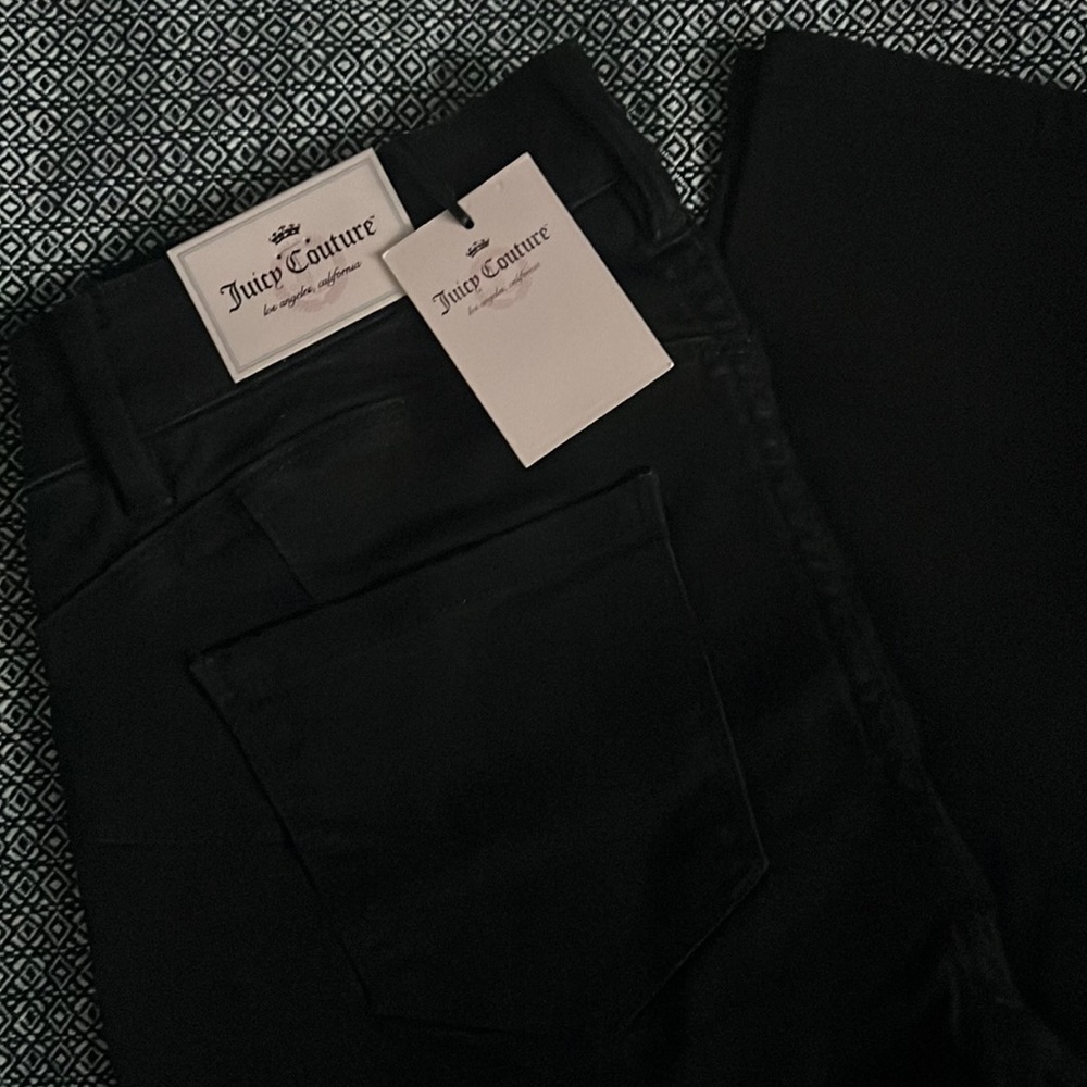 Flaunt It Black Juicy Couture Jeans